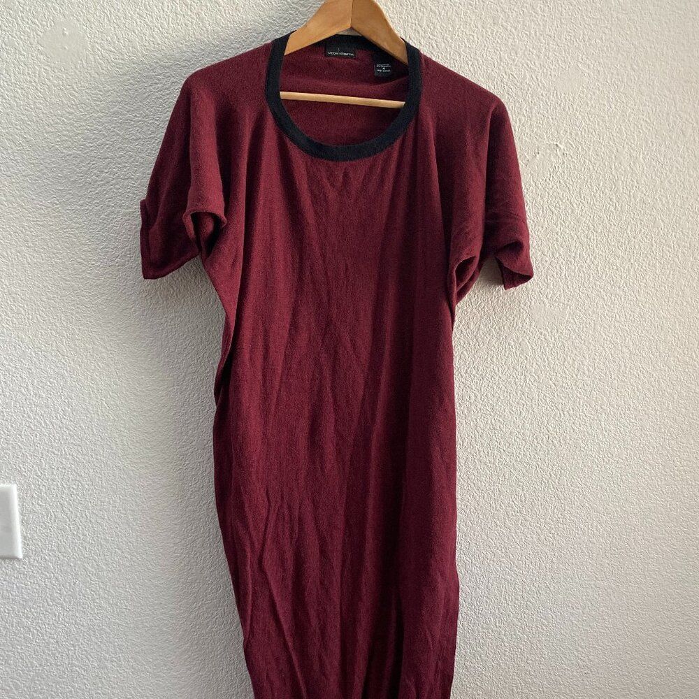 VTG Y2K Moda International Sweater Dress Victoria's Secret Cotton Cashmere M